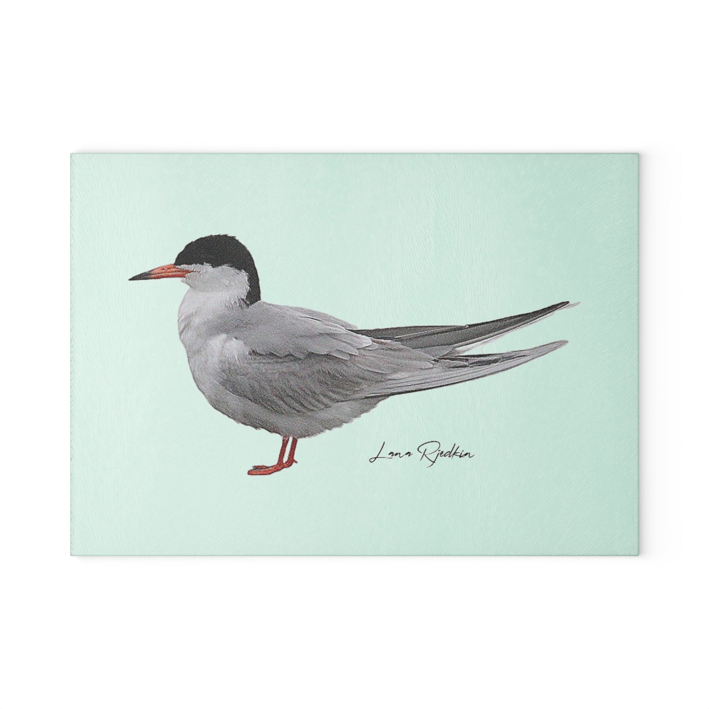 Common Tern: Glass Cutting Board