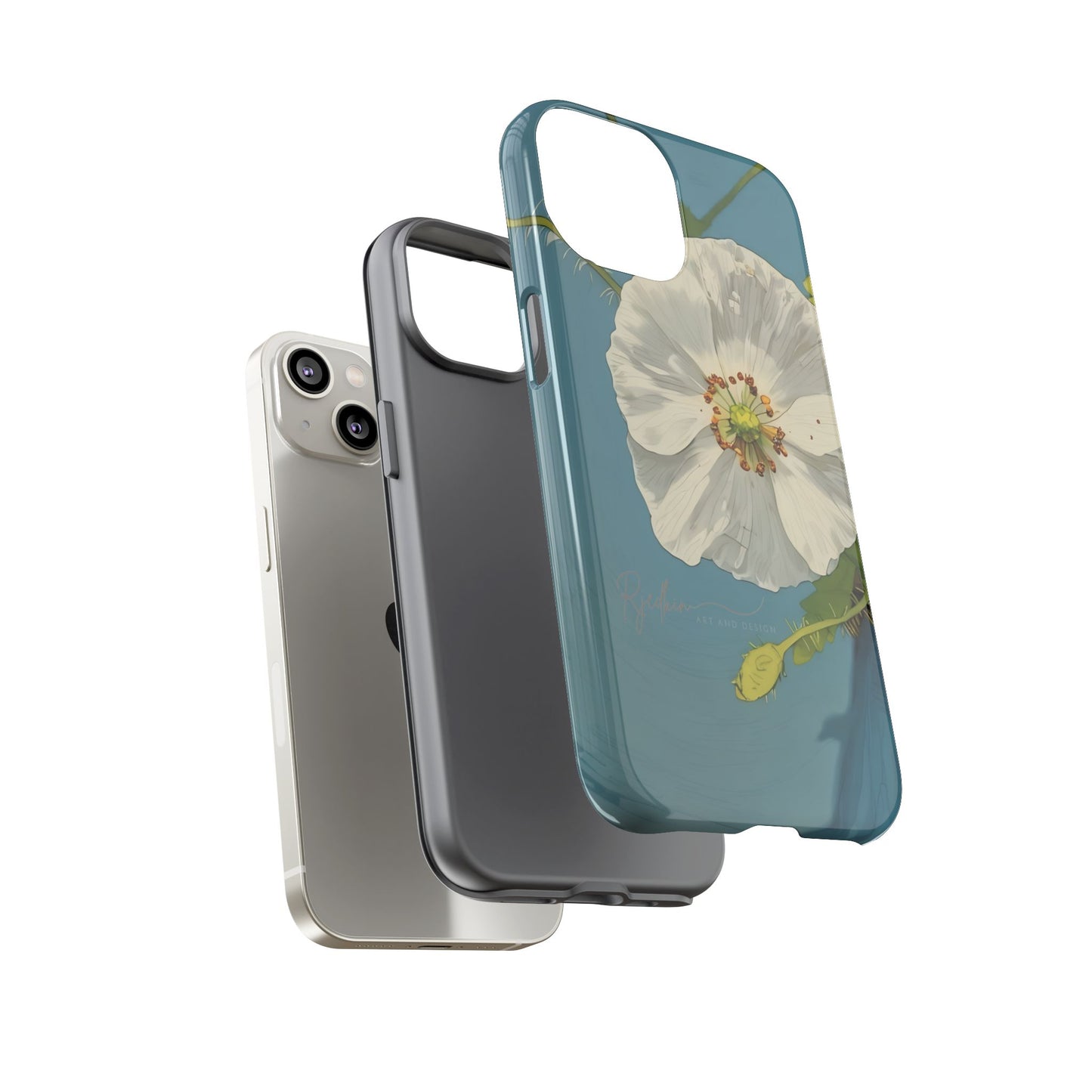 Floral Phone Case | Tough Cases | Gift for Nature Lovers, Floral Design, Eco-Friendly, Stylish Protection, Birthday Gift