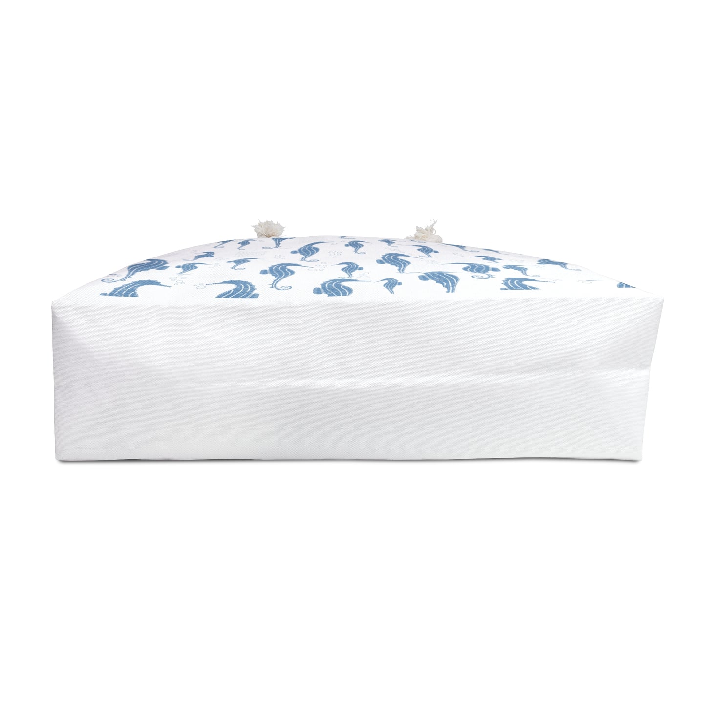 Ocean-Inspired Weekender Bag, Nautical Travel Tote, Beach Getaway Bag, Seahorse Print Luggage, Weekend Adventure Essentials