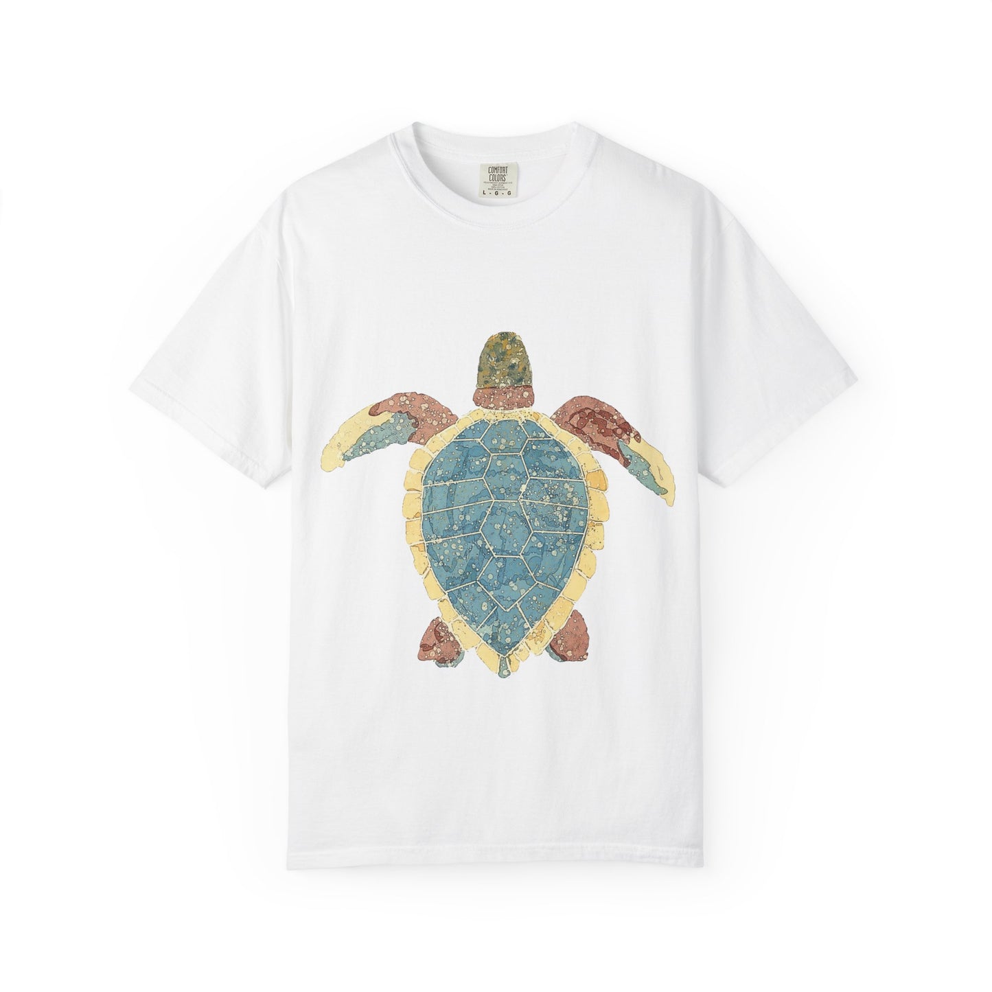 Eco-Friendly Turtle Design T-shirt, Unisex Nature Tee, Casual Wear for Ocean Lovers, Beach Outfit, Gift for Sea Life Enthusiasts