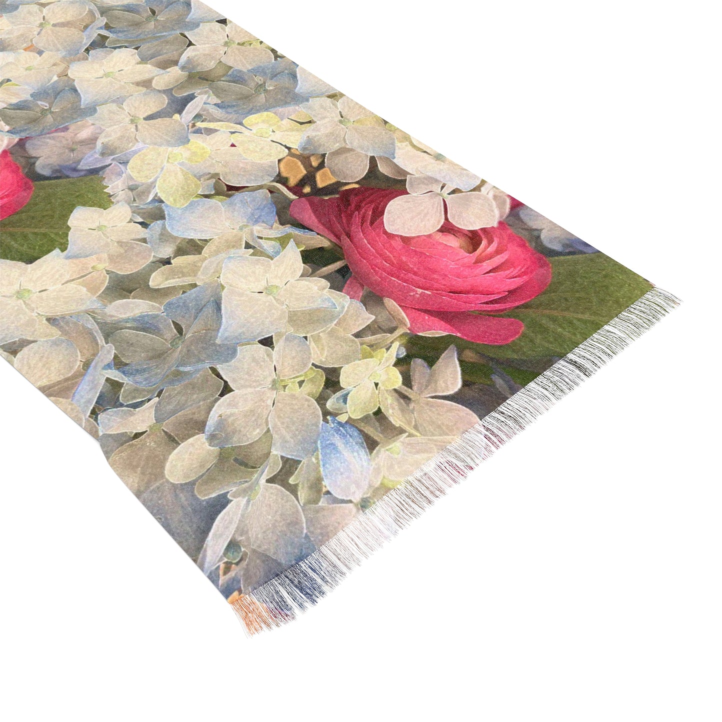 Light Floral Scarf