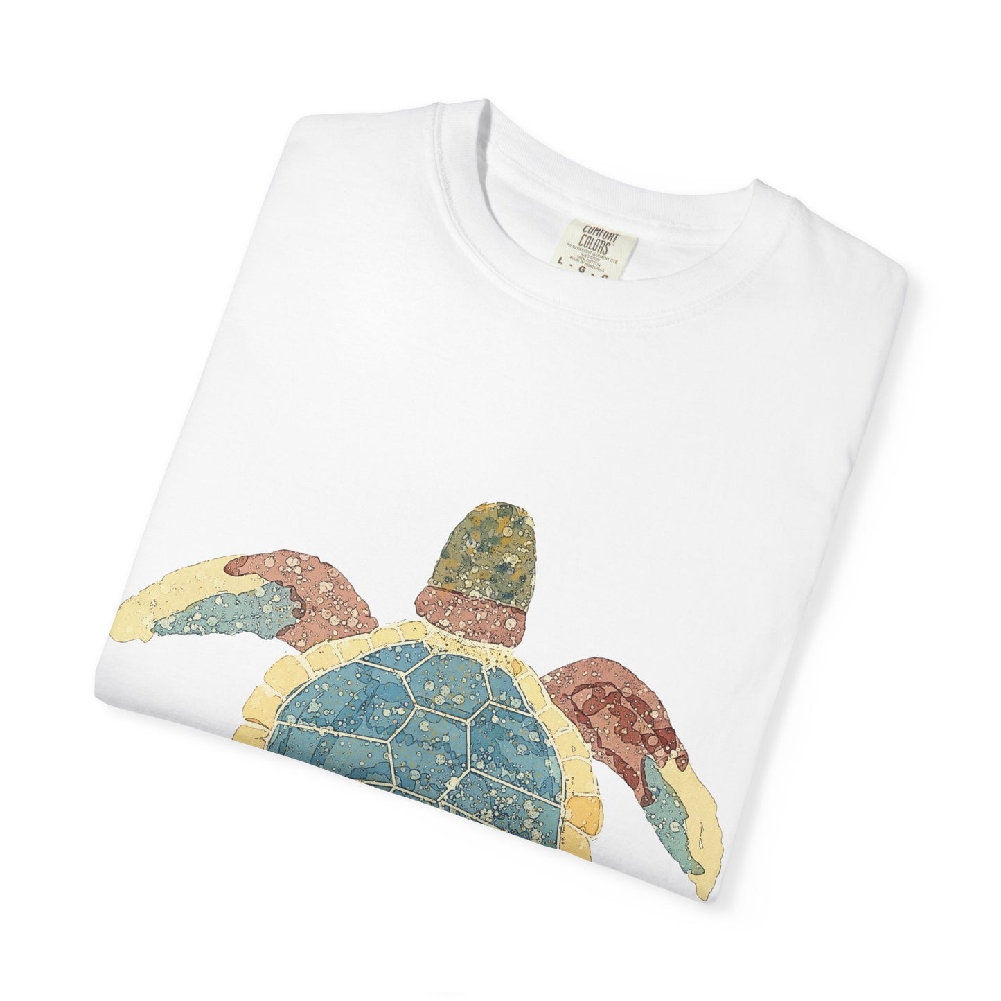 Eco-Friendly Turtle Design T-shirt, Unisex Nature Tee, Casual Wear for Ocean Lovers, Beach Outfit, Gift for Sea Life Enthusiasts