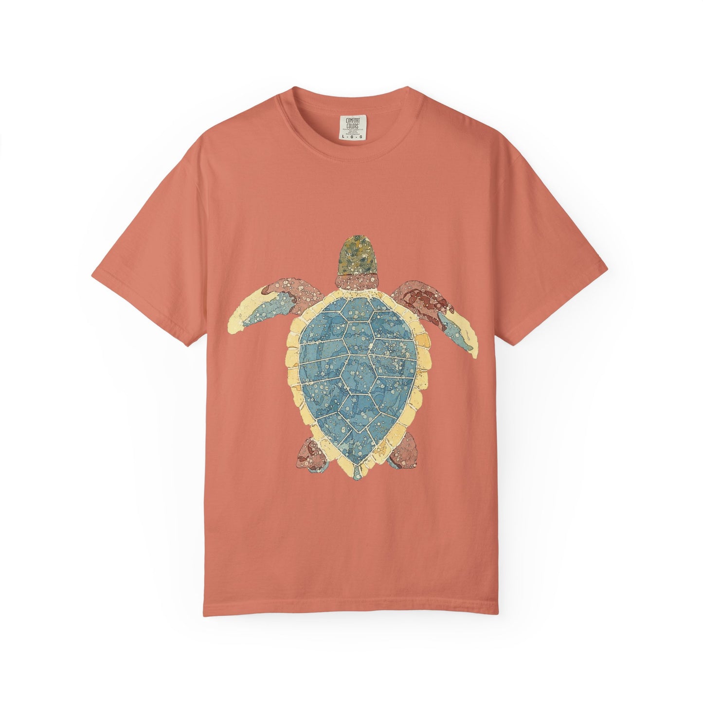 Eco-Friendly Turtle Design T-shirt, Unisex Nature Tee, Casual Wear for Ocean Lovers, Beach Outfit, Gift for Sea Life Enthusiasts