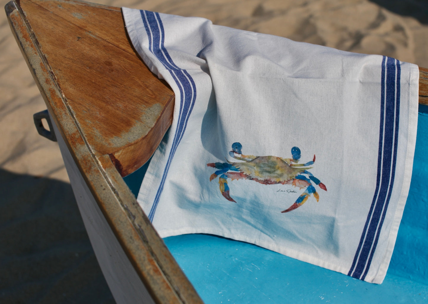 Crab Tea Towel