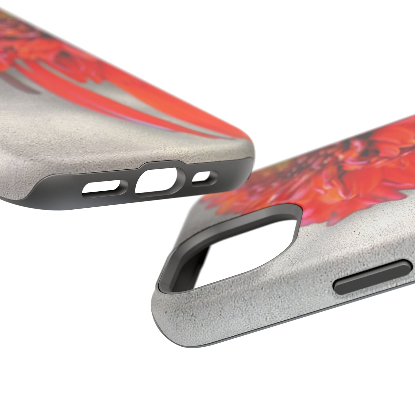 Vibrant Floral Phone Case, Eco-Friendly Phone Cover, Magnetic Tough Case, Floral Artwork for Nature Lovers, Unique Tech Accessory