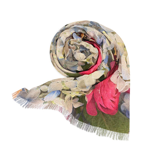 Light  Floral Scarf