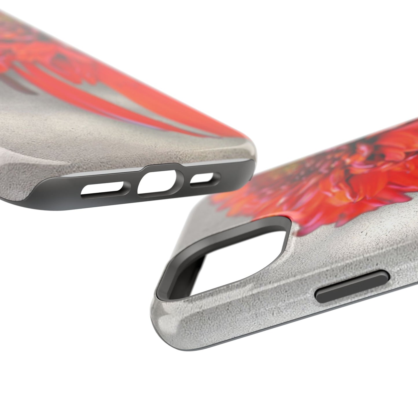 Vibrant Floral Phone Case, Eco-Friendly Phone Cover, Magnetic Tough Case, Floral Artwork for Nature Lovers, Unique Tech Accessory
