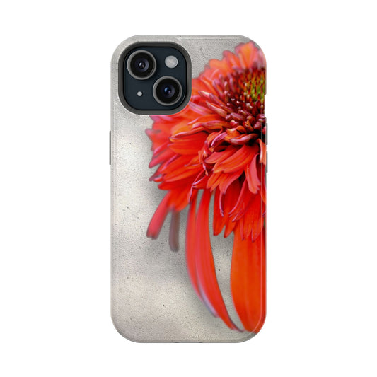 Vibrant Floral Phone Case, Eco-Friendly Phone Cover, Magnetic Tough Case, Floral Artwork for Nature Lovers, Unique Tech Accessory