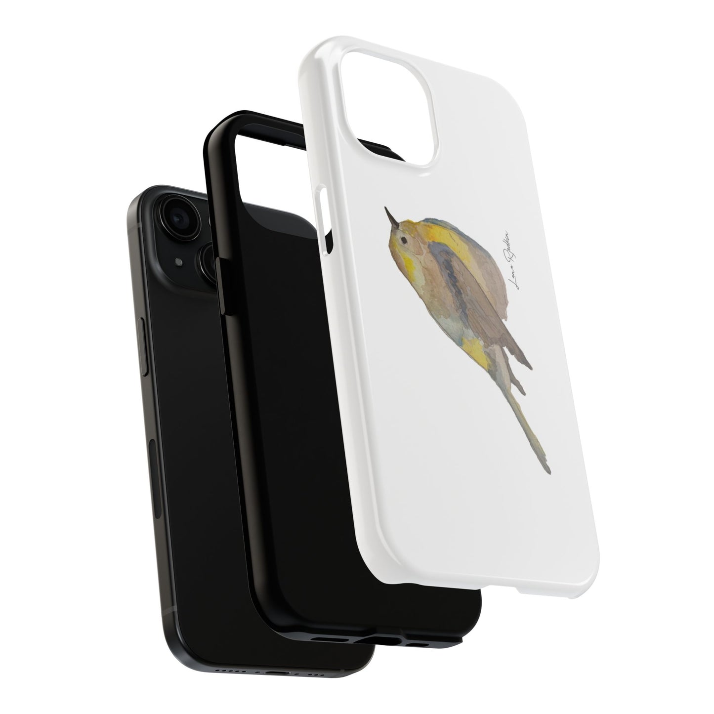 Elegant bird phone case