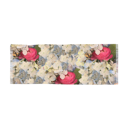 Light Floral Scarf