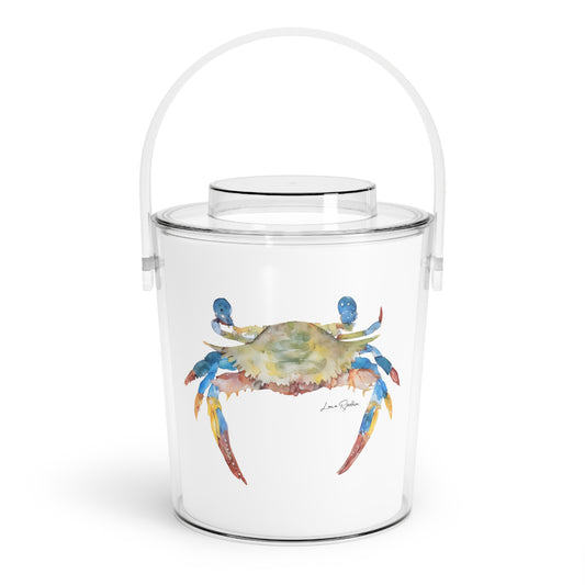 Ice Bucket with Tongs
