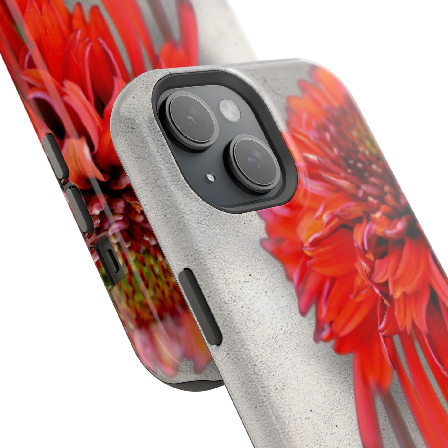 Vibrant Floral Phone Case, Eco-Friendly Phone Cover, Magnetic Tough Case, Floral Artwork for Nature Lovers, Unique Tech Accessory
