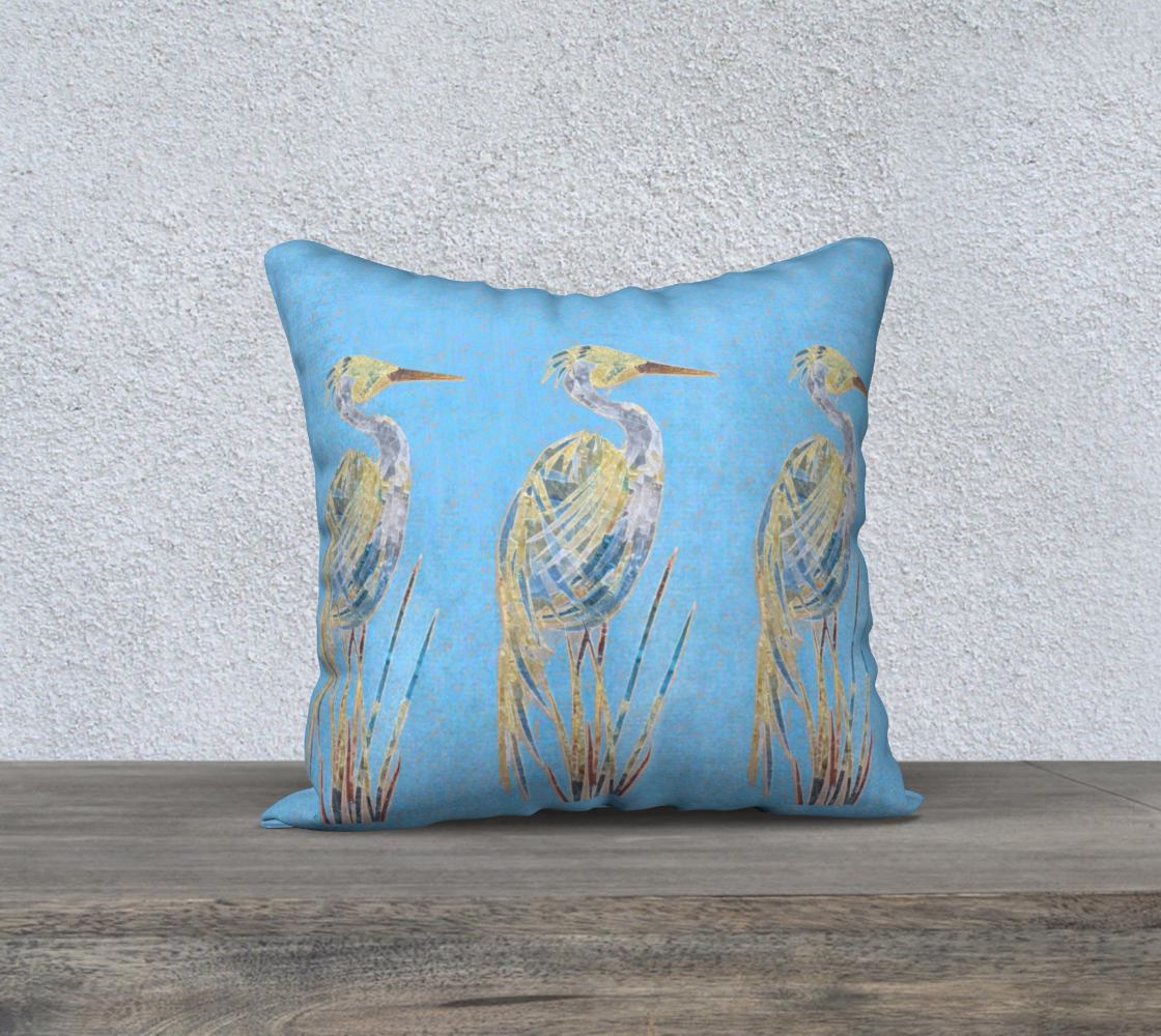 Heron Bird Pillows