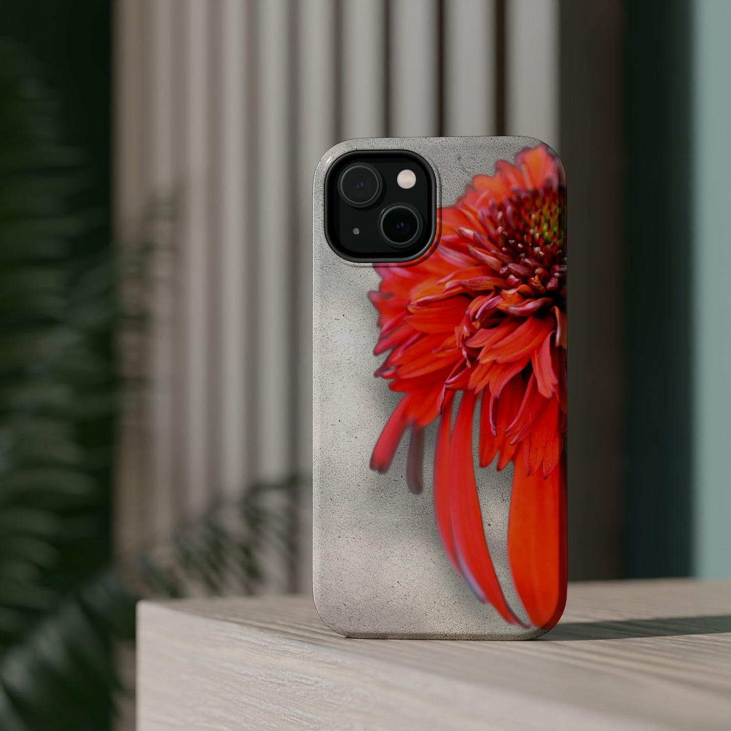 Vibrant Floral Phone Case, Eco-Friendly Phone Cover, Magnetic Tough Case, Floral Artwork for Nature Lovers, Unique Tech Accessory