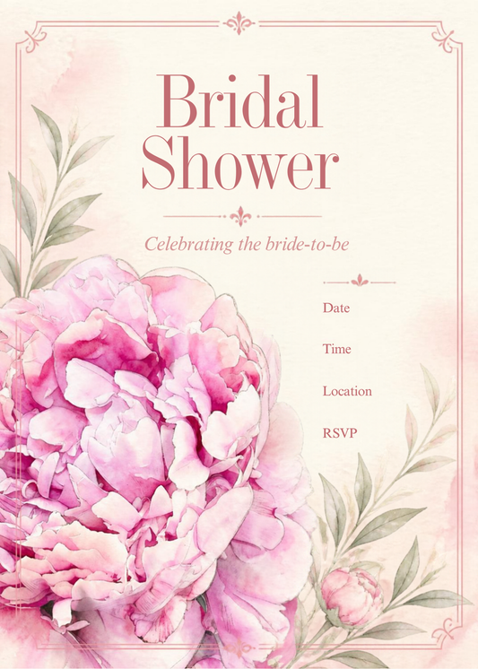 Bridal Shower Invitation