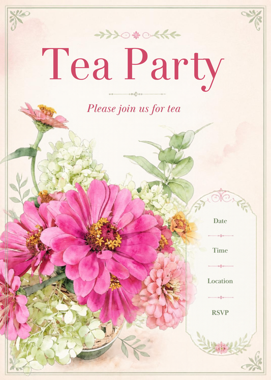 Tea Party Invitation