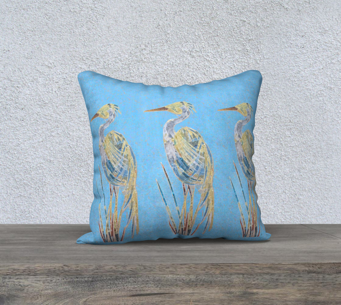 Heron Bird Pillows